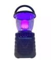 Boxa Portabila Wireless Bluetooth/AUX/TF Card/USB/FM/MIC Lumina LED, Design Felinar, 10W, Negru