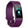 Resigilat Bratara Smart Fitness Techstar® ID115 Plus Fitness, 0,95 inch OLED, BT4.0, Waterproof IP65, Monitorizare Puls, Tensiune, Mov