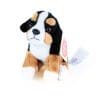 Breloc – Cățel din pluș, 9 cm