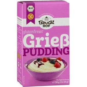 Budinca de Gris, FĂRĂ GLUTEN, 130g ECO| Bauck Hof
