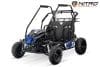 Buggy electric pentru 2 copii, Nitro Gokart 1000W 60V 20Ah, premium, culoare Albastra