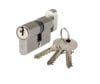 Butuc Alama cu Buton ETS Lungime 65mm, Dimensiuni 30+35, Tip Descentrat, Culoare Alama