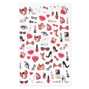 Abtibild unghii Love B023