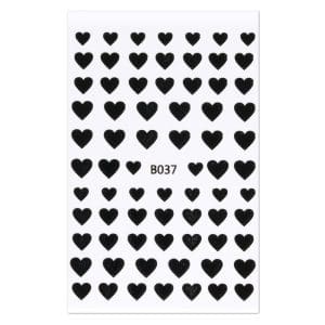 Abtibild unghii Love B037 Black