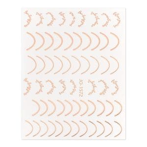 Abtibild pentru unghii Rose Gold 1572