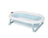 Cadita pliabila cu hamac ergonomic si termometru, 4U®, albastru