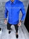 Camasa barbati albastra slim fit B1358 60-4 E