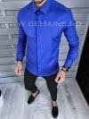 Camasa barbati bleumarin cu butoni slim fit B1326 62-3 E/ W13-3.1.2.3