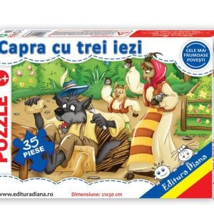 Capra cu trei iezi – Puzzle 35 piese