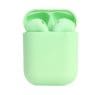 Casti Wireless Techstar® TWS i12 Macaron, Touch, Cu Functie Apelare, Control Muzica, Dock Incarcare, Android/ IOS, Verde