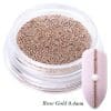 Caviar Metalic unghii, Nail Art, 0.4mm, Gold Rose