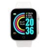 Ceas Smartwatch Techstar® Y68 Ultra, Ecran 1.44 inch TFT, Bluetooth 4.0, Notificari Apeluri/Mesaje, Monitorizare Fitness, Ritm Cardiac si Tensiune Arteriala, Compatibil iOS/Android, Alb