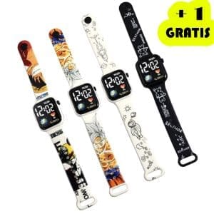 Ceas de mana digital LED K1 KIDS pentru copii, Afisare ora si data cu lumina + 1 GRATIS
