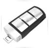 Cheie Auto Completa Techstar® Volkswagen, Passat, B6, CC, 3 Butoane, 433Mhz, 3CO959752BA/9066-10, ID48