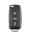Cheie tip briceag, completa cu chip si telecomanda pentru Volkswagen, 3 butoane, 433 mhz 5K0837202AD ID48
