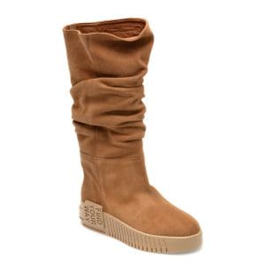 Cizme GRYXX maro, 169050, din piele intoarsa