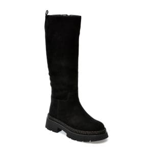 Cizme GRYXX negre, K330001, din piele intoarsa
