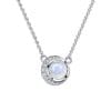 Colier din argint Silver Moonstone Eye