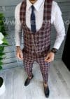 Compleu barbati grena Vesta + Pantaloni B1472* E 264-1 / 3-2