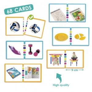 Joc de asociere cu 68 de carduri – Contraste