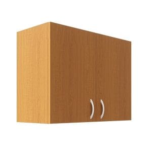 Corp Suspendat cu 2 Usi, 80x60x35 cm, Culoare Cires, Pal 18mm