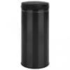 Coș de gunoi automat cu senzor, 80 L, negru, oțel carbon