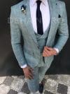 Costum barbati slim fit + vesta ZR A8843 P20-4.3