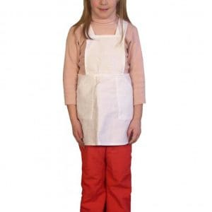 Costum de asistentă medicală cu bonetă și șorț