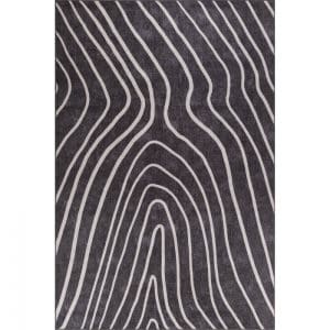 Covor Artloop Funk 421, negru si alb, 210×310 cm