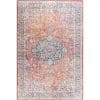 Covor Blues Vintage 418, portocaliu si albastru, 150×230 cm