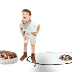 Organizator jucării și covor de joacă 2 în 1