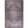 Covor Folk Vintage 46, albastru si rosu, 150×230 cm
