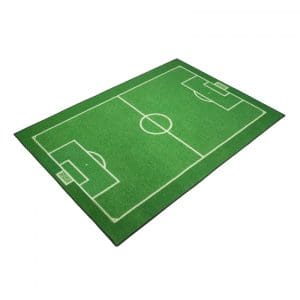 Covor pentru copii TEREN FOTBAL, verde, 95×133 cm