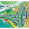 Covoraș pentru activități senzoriale – Mijloace de transport