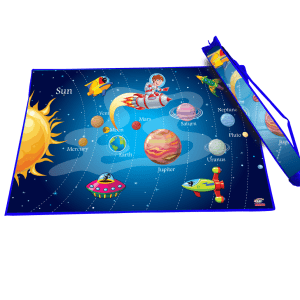 Covoraș de joacă – Sistemul solar (150 x 100 cm)