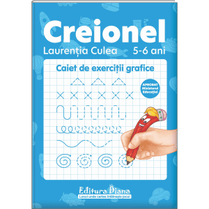 Creionel – caiet de exerciții grafice 5-6 ani