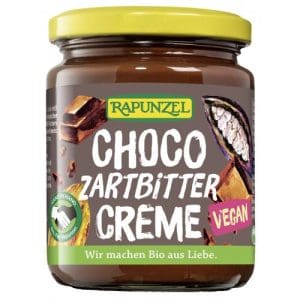 Cremă cu Ciocolată Amăruie Vegană, ECO 250g | Rapunzel