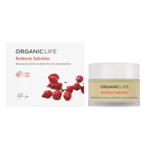 Cremă de zi pentru ten capilare dilatate Rednes Solution, 50ml | Organic Life