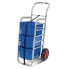 Cărucior metalic mobil de depozitare cu 3 tăvi din plastic – Rover