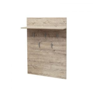 Cuier MARA II, de perete, sherwood, 70x22x100 cm