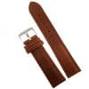 Curea ceas din piele maro 22mm WZ4156