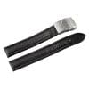 Curea Ceas Piele Naturala Neagra Deployant 16mm – 24mm 816210100116