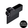 Cutie Organizatoare Scaun Auto din Piele, Neagra, Depozitare Obiecte, Stanga