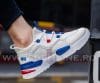 Adidasi barbati casual albi B3554 CHN-25 A31