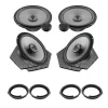 Pachet difuzoare auto Hertz Uno dedicat Ford Mondeo 2012-, RMS 75W