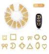 DISC 3D NAIL ART GOLD – 15