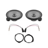 Pachet difuzoare auto Hertz Uno dedicat usi fata Opel Zafira 1999-2010, RMS 75W