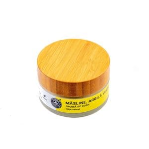 Spumă de Corp Măsline, Argilă Verde și Extract Cafea, 100ml | Elixir H