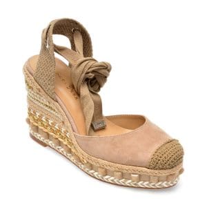 Espadrile ALMA EN PENA bej, 430, din piele intoarsa