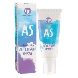 Spray After Sun cu FPS10 și Particule Aurii, 100ml – ey! | Eco Cosmetics